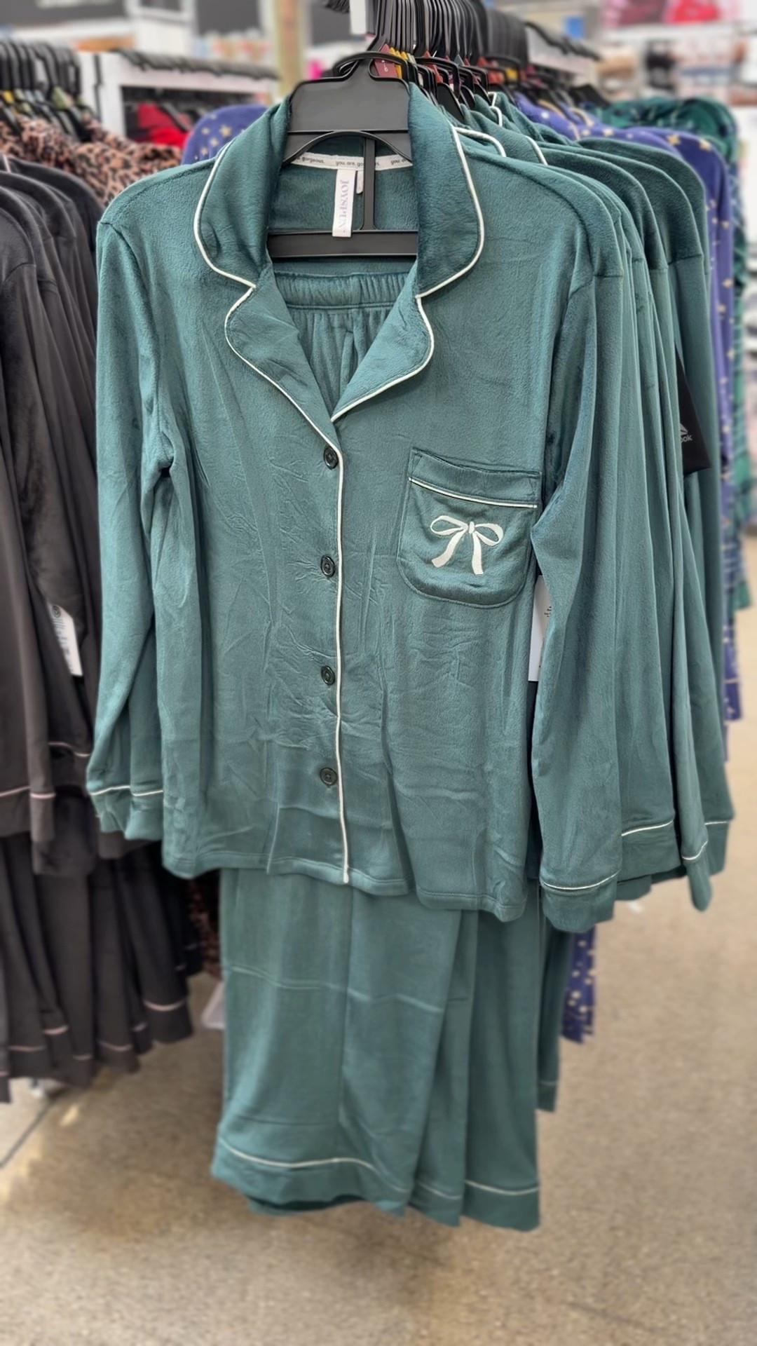 Pretty pj set at Walmart. Cute if you want to look festive but not necessarily scream Christmas. I linked lots of other cute options too  

#LTKHoliday #LTKSeasonal