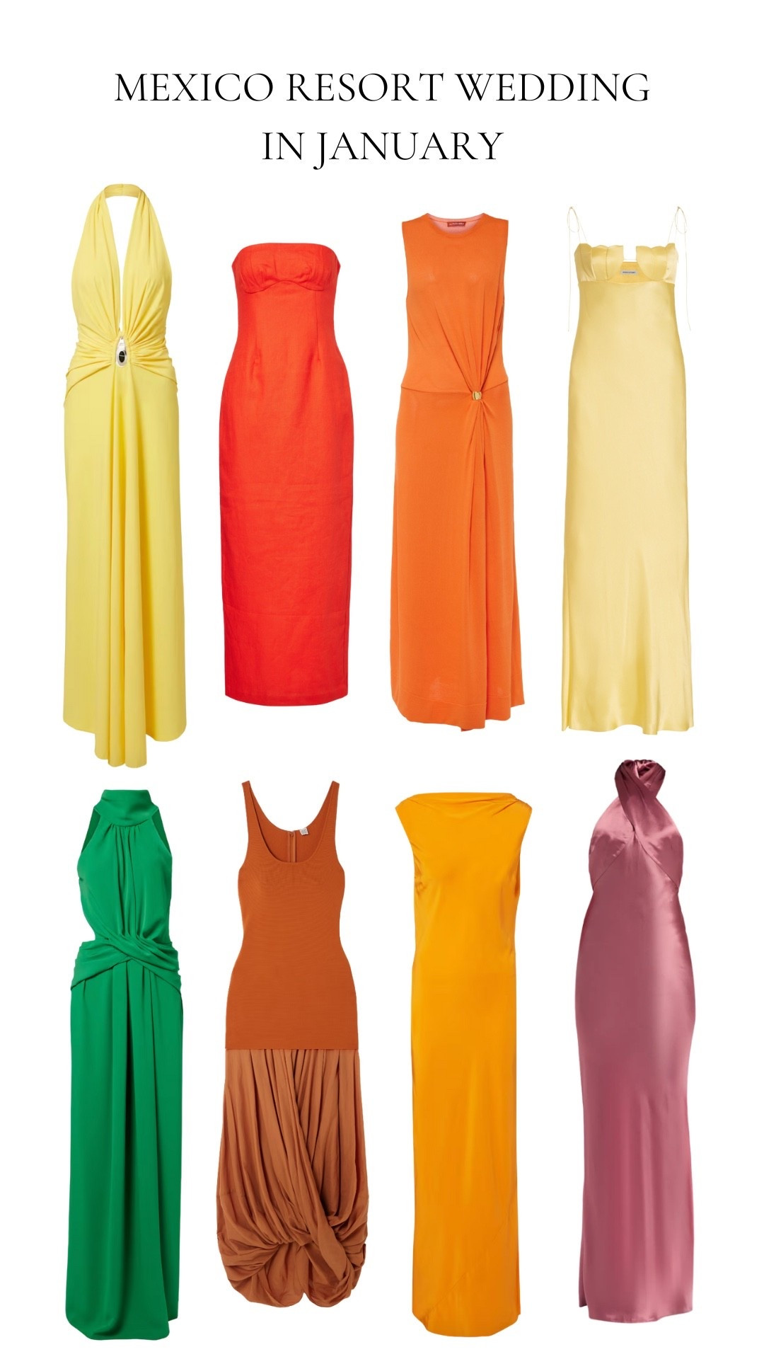 Mexico Resort Wedding in January