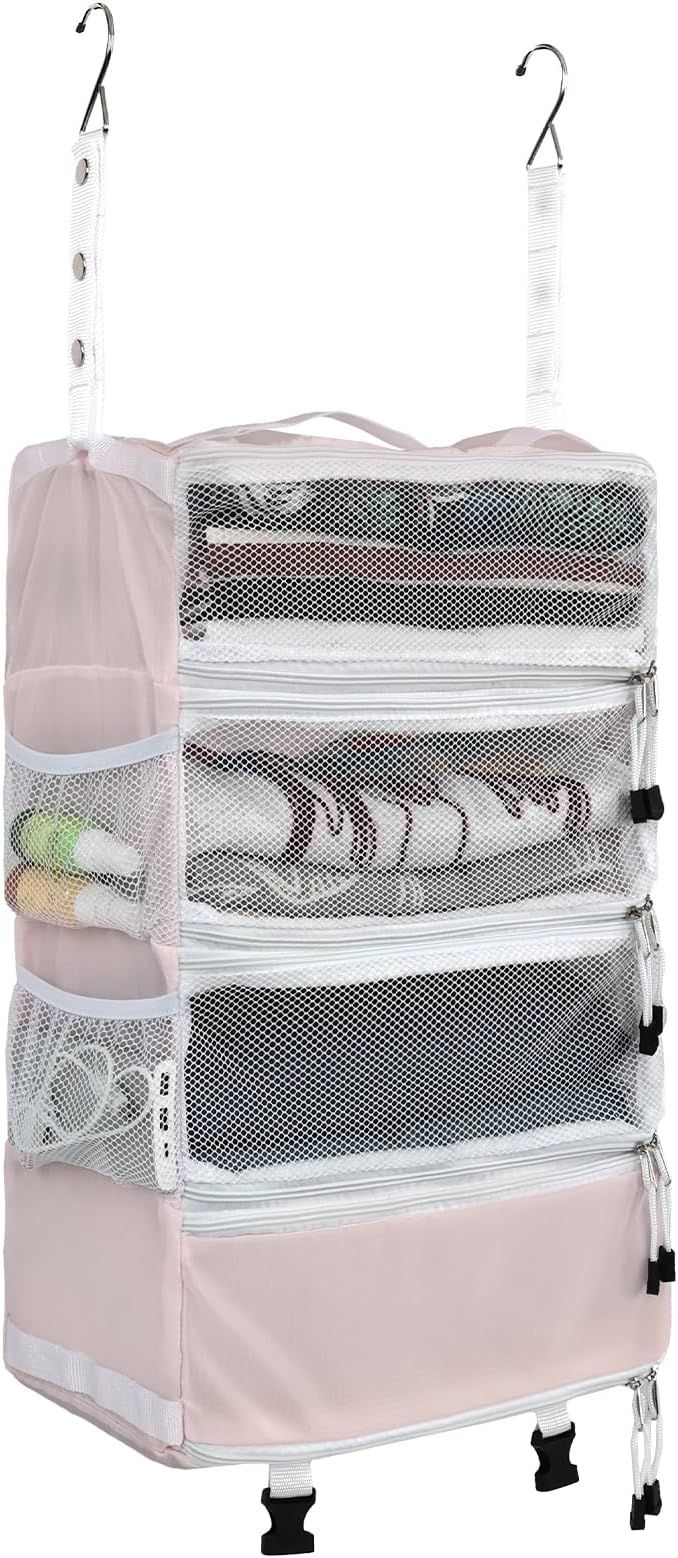 Surblue Travel Hanging Luggage Organizer Portable Suitcase Closet Organizer Multiple Compartments... | Amazon (CA)