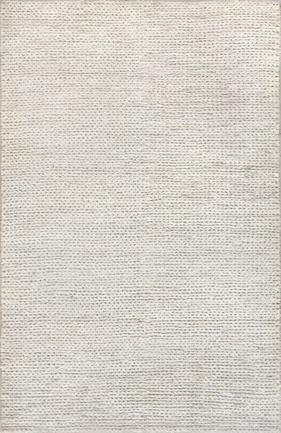 Off White Helga Jute 8' x 10' Area Rug | Rugs USA