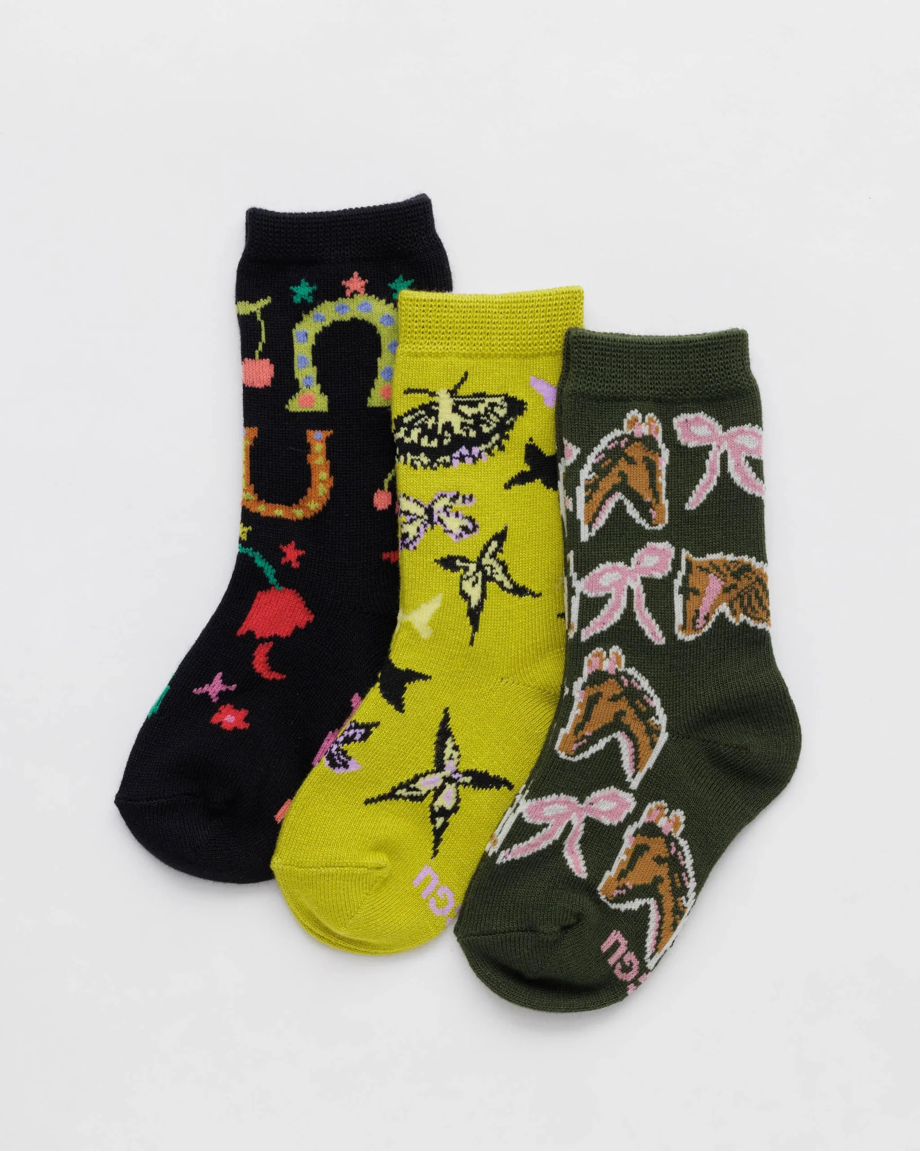 Kids Crew Sock Set of 3 | BAGGU