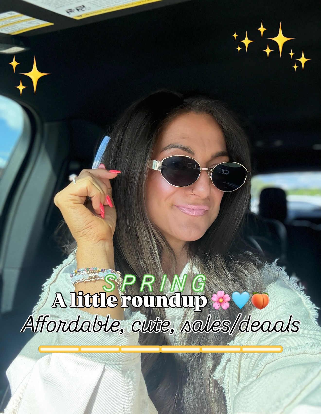 Recent spring things ✨🤌 A little style, cutie cups, & some clean beauty for you 😘 Comment SHOP for the links! #springhaul #springthings #momstylelife
