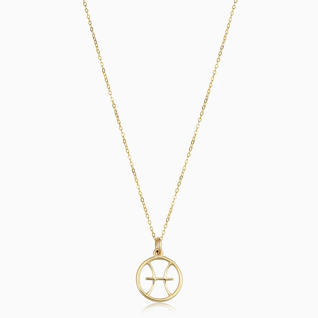 Zodiac Pendant Necklace | Oradina