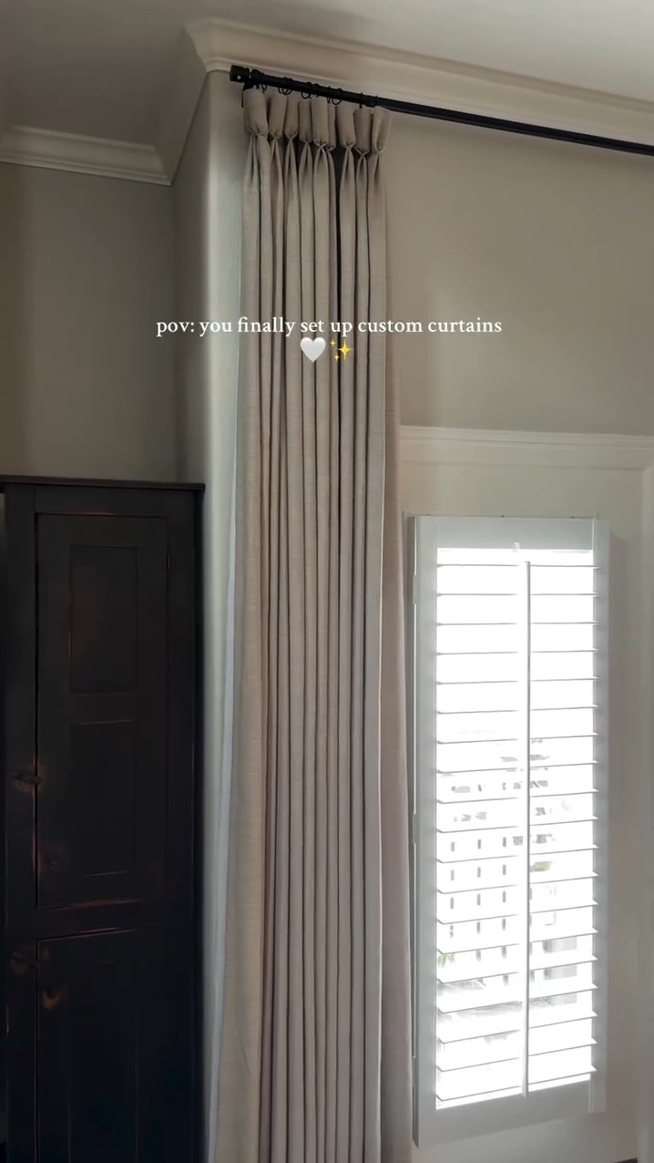 Beautiful Custom Curtains by TWOPAGES

Liz Polyester Linen
Burlywood Burch Color
Goblet Header
Pleated and Blackout Liner


curtains, windows, window treatments, home decor, drapery, custom curtains, amazon curtains 


#LTKHome #LTKStyleTip #LTKFindsUnder100
