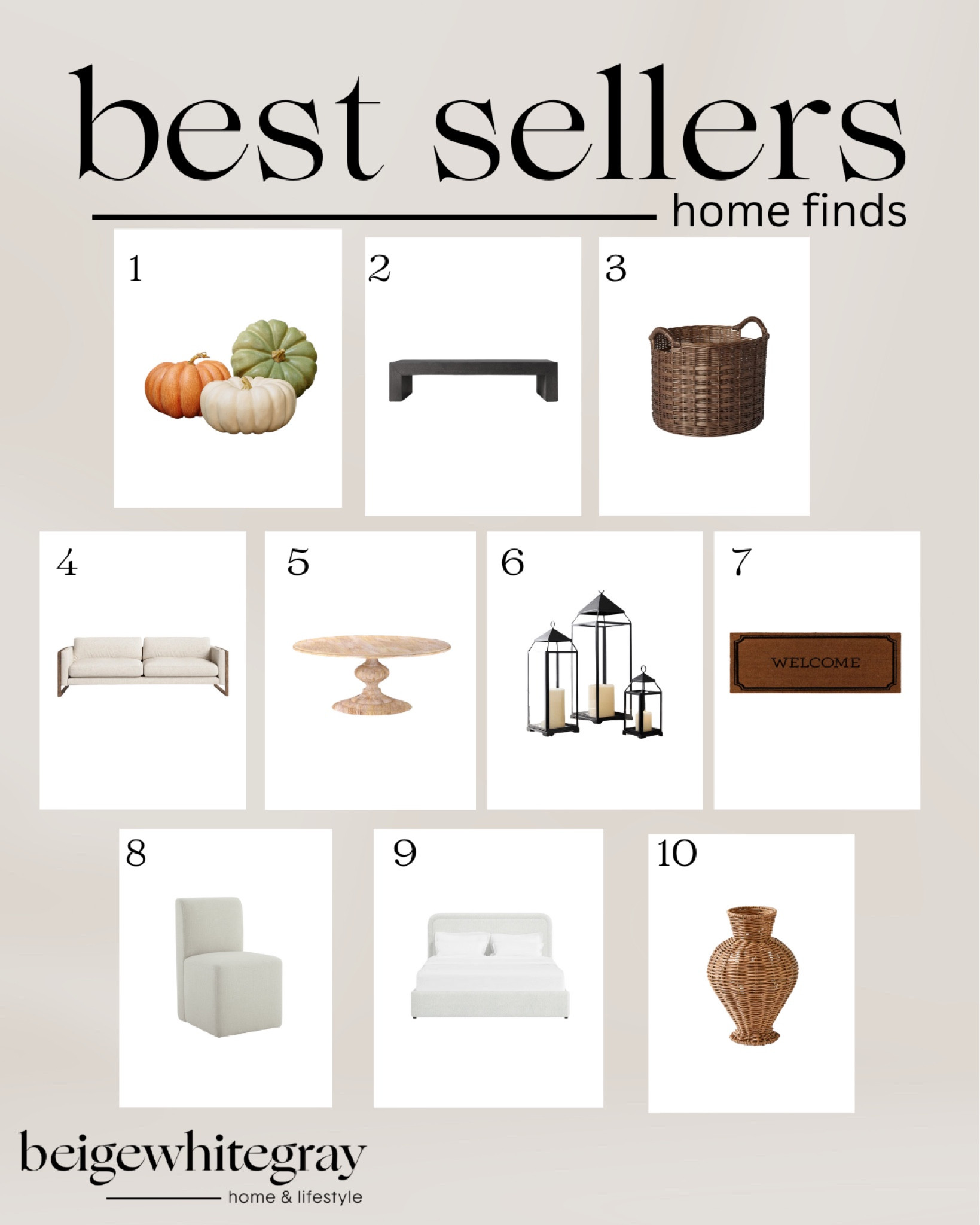 Best sellers home finds


Home decor  home finds  furniture finds  home inspo  fall home  fall decor  neutral home  modern home  beige white gray

#LTKFindsUnder100 #LTKHome