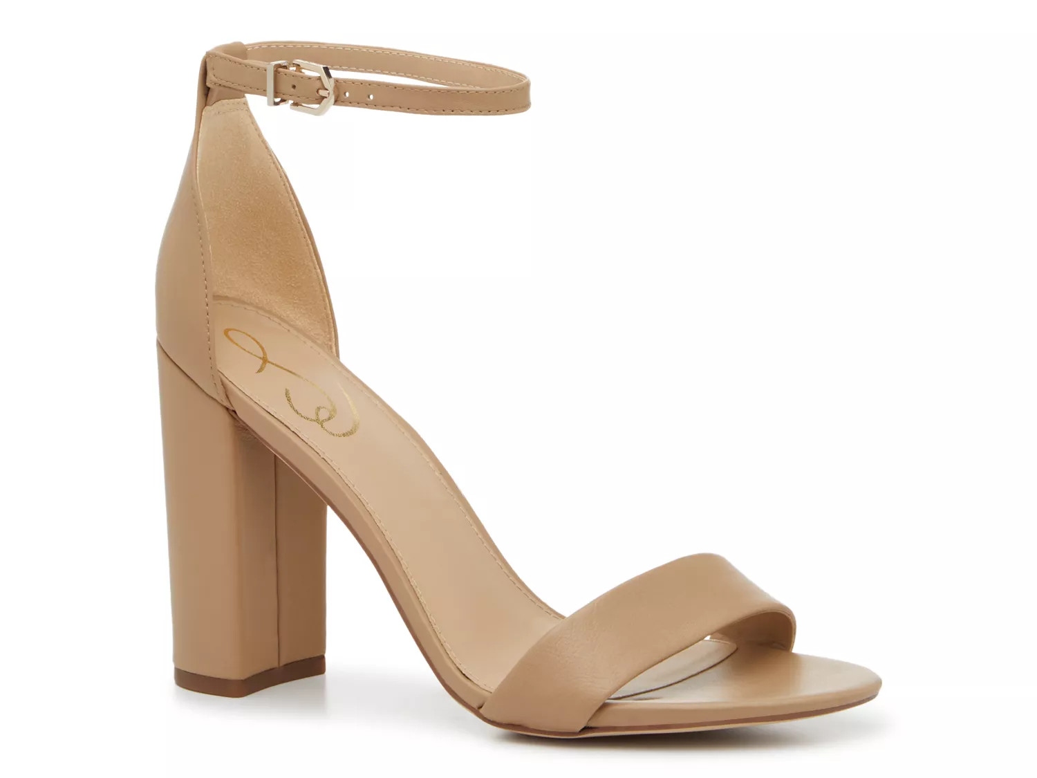 Sam Edelman Yaro Sandal | Women's | Beige Leather | Size 9 | Sandals | Ankle Strap | DSW