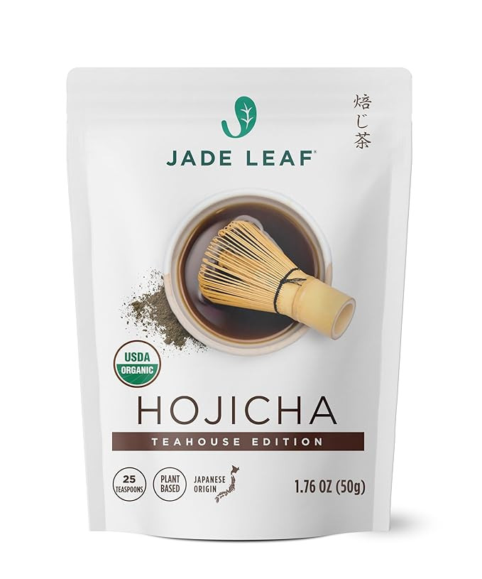 Jade Leaf Matcha Organic Japanese Hojicha Powder, Roasted Matcha Green Tea Powder - Teahouse Edit... | Amazon (US)