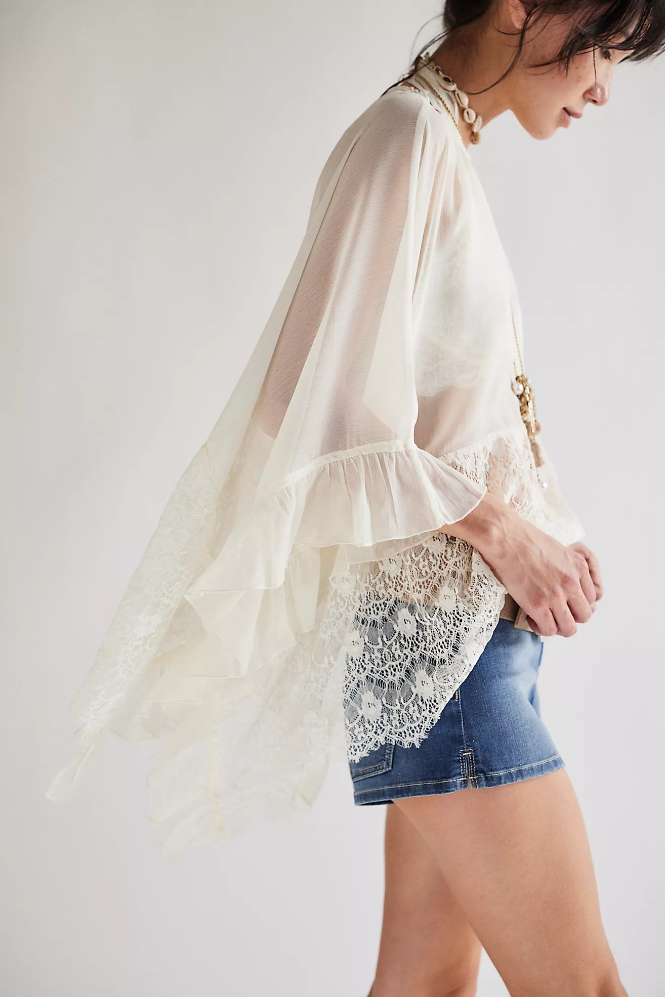Dance With Me Sheer Poncho | Free People (Global - UK&FR Excluded)