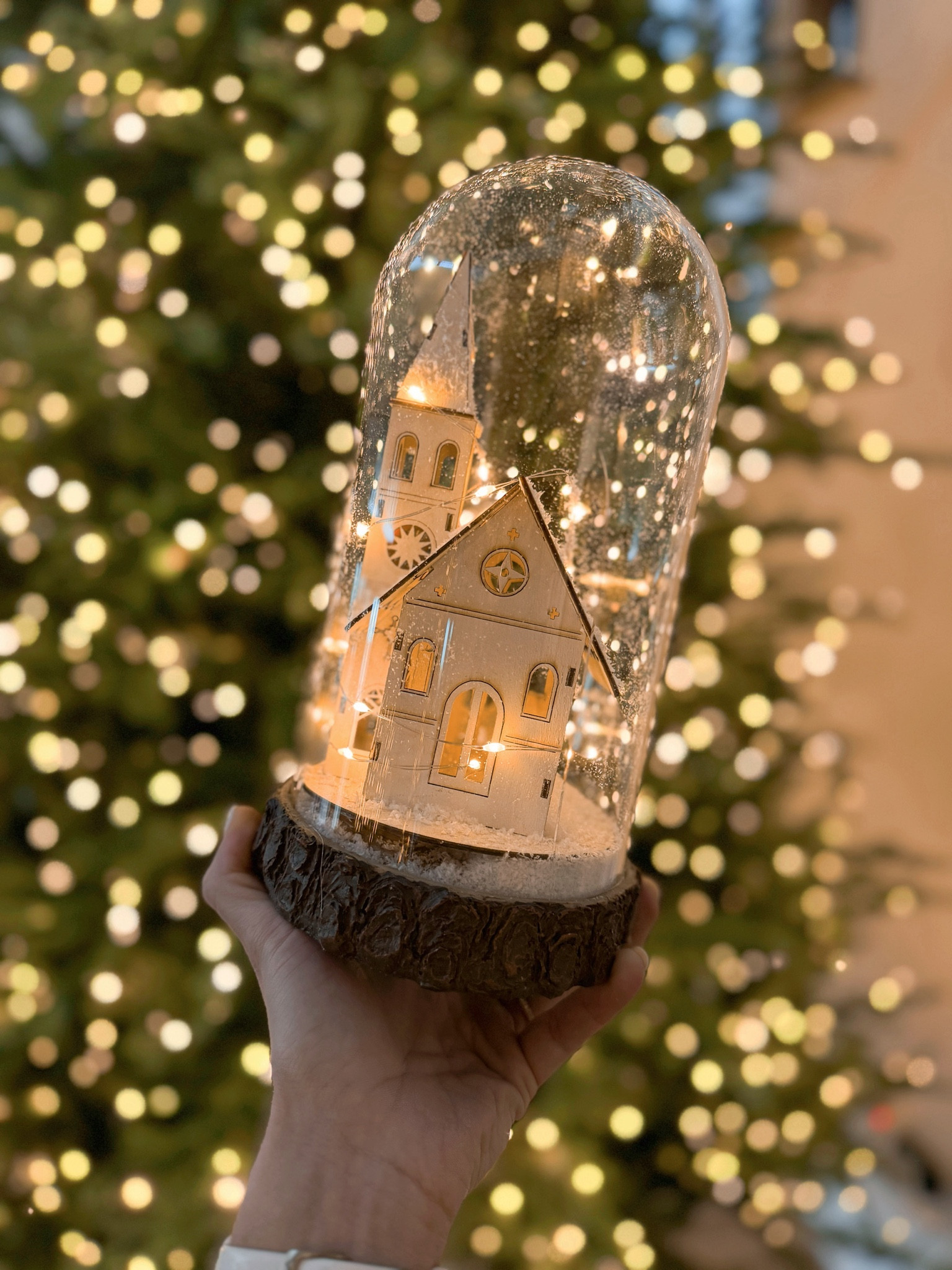 The cozy nostalgia🤎🎄🎅🏼 perfect for a shelf! Battery operated lights too😍Found it on @wayfair❄️

#wayfair #wayfairpartner / Christmas decor / home / neutrals / holidays / snow globe / vintage / Holley Gabrielle 


#LTKHome #LTKFindsUnder50 #LTKHoliday