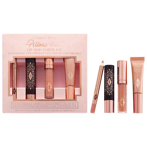 Pillow Talk Iconic Lip and Cheek Secrets Set - Charlotte Tilbury | Sephora | Sephora (US)