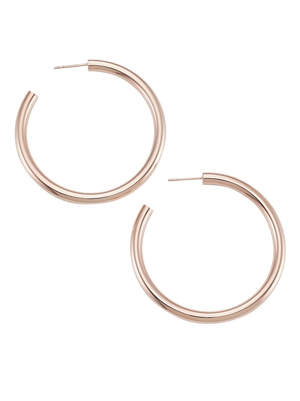 14K Gold Open Hoop Earrings | Saks Fifth Avenue