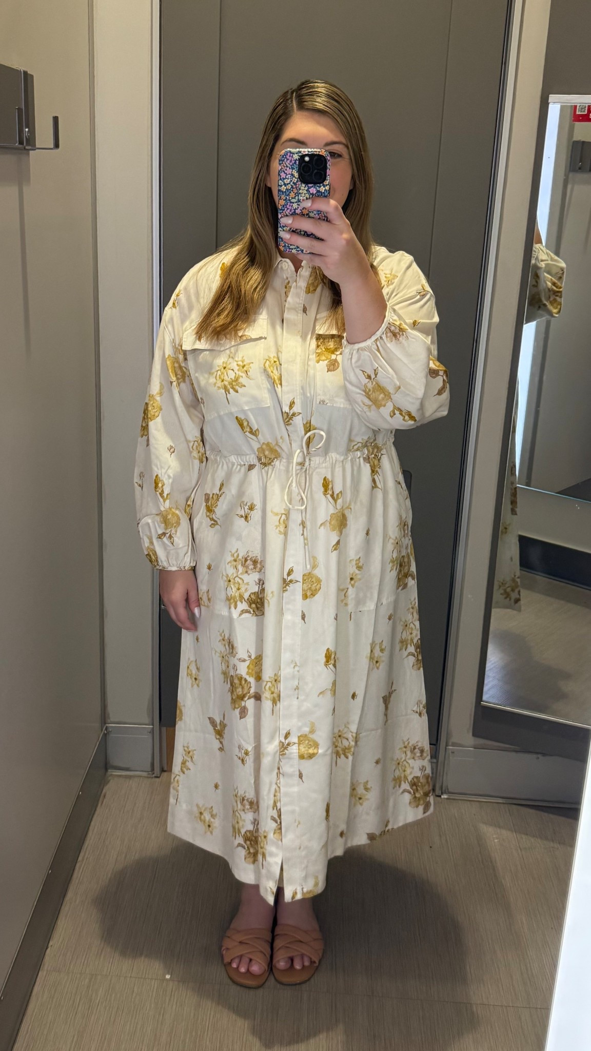 This Woolrich x Target floral utility midi dress is the definition of effortless fall style. Made from soft lyocell twill, it features long sleeves, a button-down front, and functional pockets. Designed for comfort and polish, it’s perfect for work, weekend brunch, or a cozy fall outing.

✨ Size inclusive (XS–4X,  runs a bit big, so I’d size down!)
🌸 All sizes in stock right now
👢 Styling tip: add tall boots and a belt for a work-ready outfit or pair with sneakers and a denim jacket for a casual fall look.

Woolrich x Target, Target Tuesday, Target fall fashion, midi dress, long sleeve dress, floral dress, fall outfit ideas, size inclusive dresses, affordable workwear, Target finds, fall outfit inspo, plus size fashion, everyday fall dress, cozy chic outfit

#LTKFindsUnder50 #LTKStyleTip #LTKWorkwear