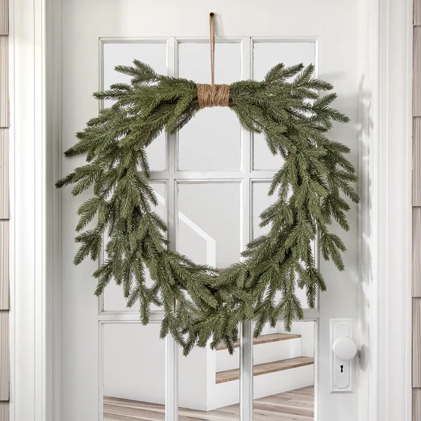 24.02" Polyvinyl Chloride Wreath | Wayfair North America