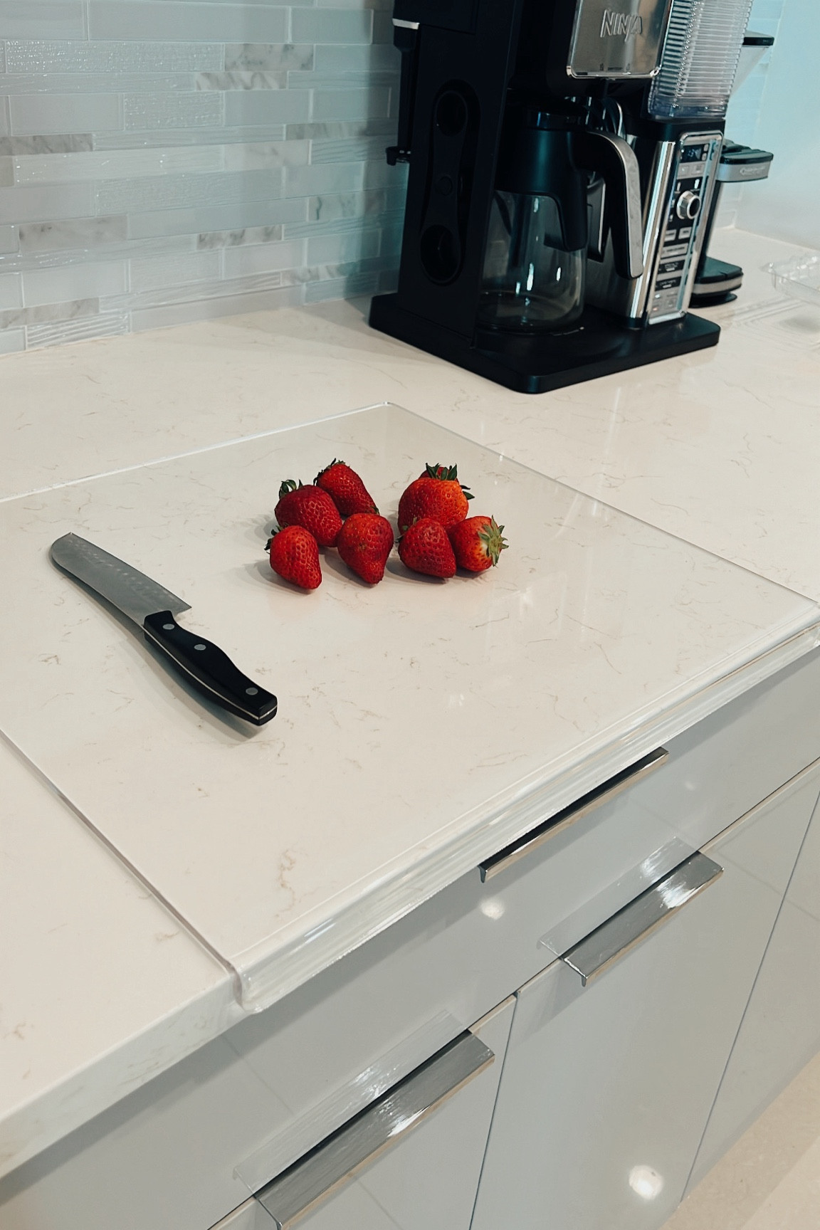 I finally caved and bought this acrylic cutting board! 

I got the x-large size and love it! I also love the lip that keeps the board from sliding around!

Amazon finds. Amazon must haves. Amazon prime. Kitchen must haves. Kitchen decor. Mother's Day gift. 

#LTKGiftGuide #LTKfindsunder100 #LTKfindsunder50