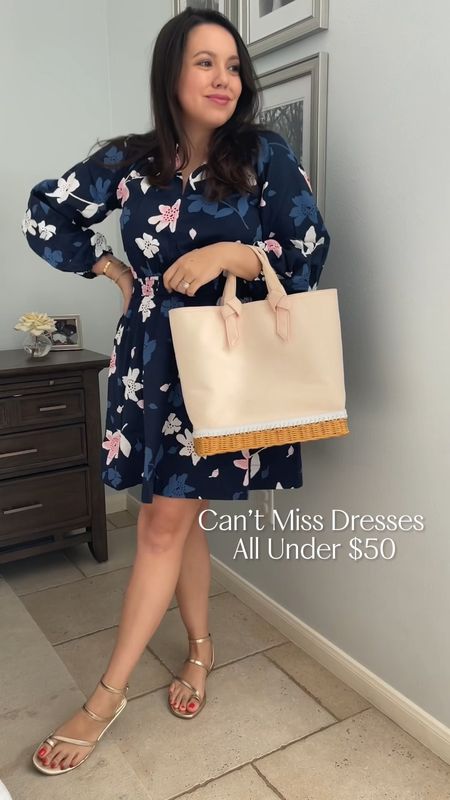 5 cute dresses for warm weather, travel style, graduation dresses, weekend dresses, spring dresses, all under $50! #walmartpartner 

Hot pink and navy floral print dress, 100 cotton, so flattering. Wearing a small! 

Red eyelet dress is maternity friendly and post-partum friendly, runs large, I’m wearing an xs! Dress with pockets. Fully lined and also would be cute as swim cover up 

Blue and white pinstripe and solid white shirtdress is flattering and also 100% cotton. Wearing a small. White is a little see through, needs to be worn with a slip. Post-partum friendly dresses since the tie is adjustable!  

Good strappy sandals and brown slide sandals are comfortable and so affordable! 

AD #walmartfashion 

#LTKbump #LTKfindsunder50