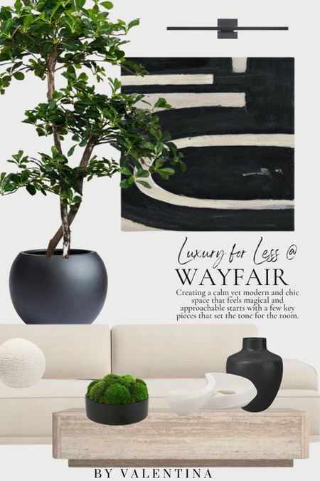 Creating a calm yet modern and chic space that feels magical and approachable starts with a few key pieces from Wayfair that set the tone for the room.

#LTKStyleTip #LTKOver40 #LTKHome