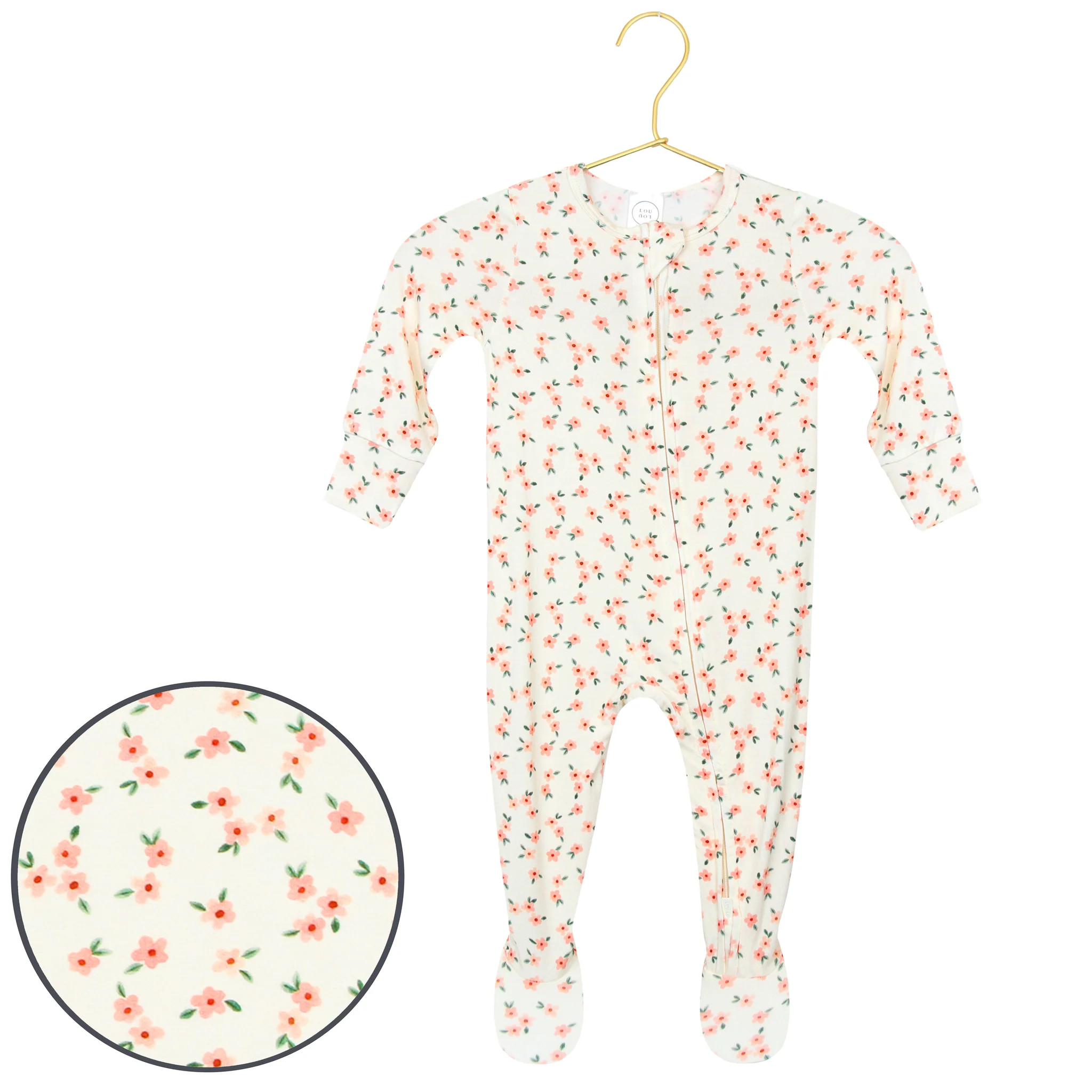 Lottie Zipper Footies | Lou Lou & Company