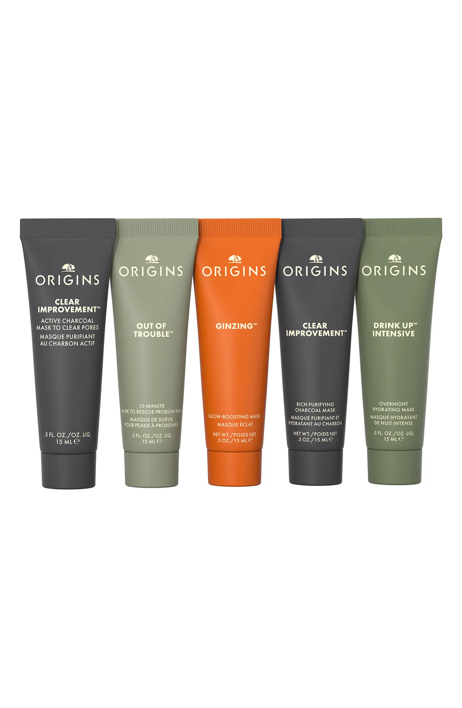 Origins 5-Piece Mini Face Mask Gift Set | Nordstrom | Nordstrom