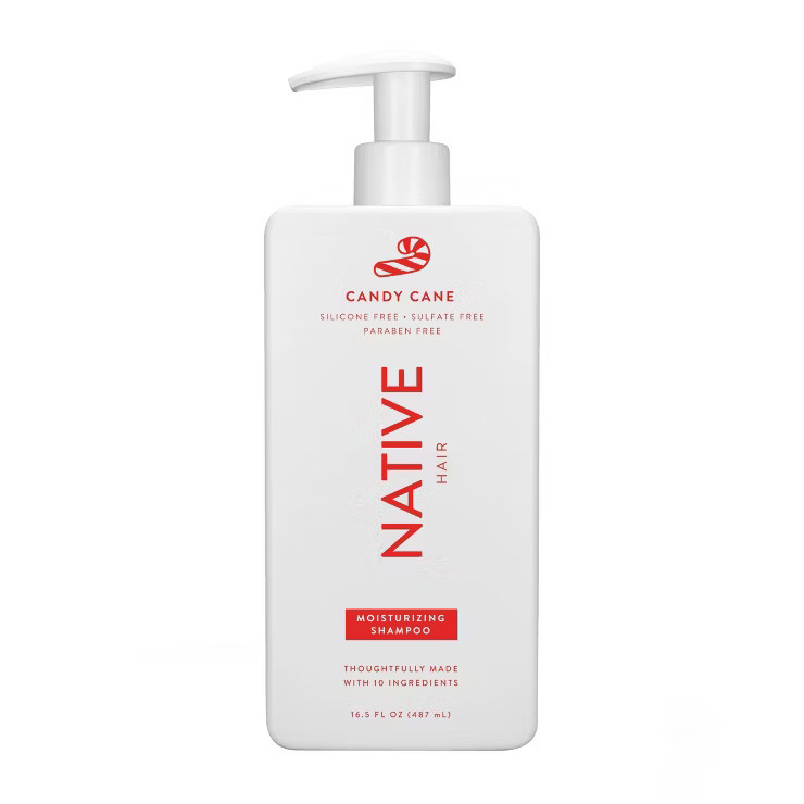 Native Limited Edition Candy Cane Moisturizing Shampoo - 16.5 fl oz | Target