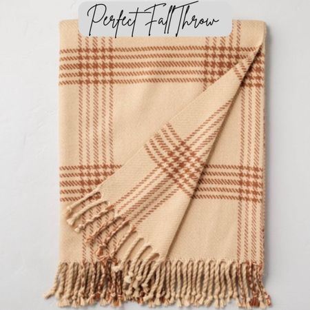 The perfect fall throw blanket to add to your home decor🍂 Subtle enough to use all year!

#LTKHalloween #LTKSeasonal #LTKhome