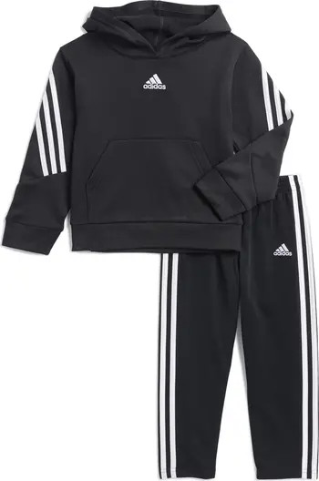 Kids' Fleece Pullover Hoodie & Track Pants Set | Nordstrom Rack
