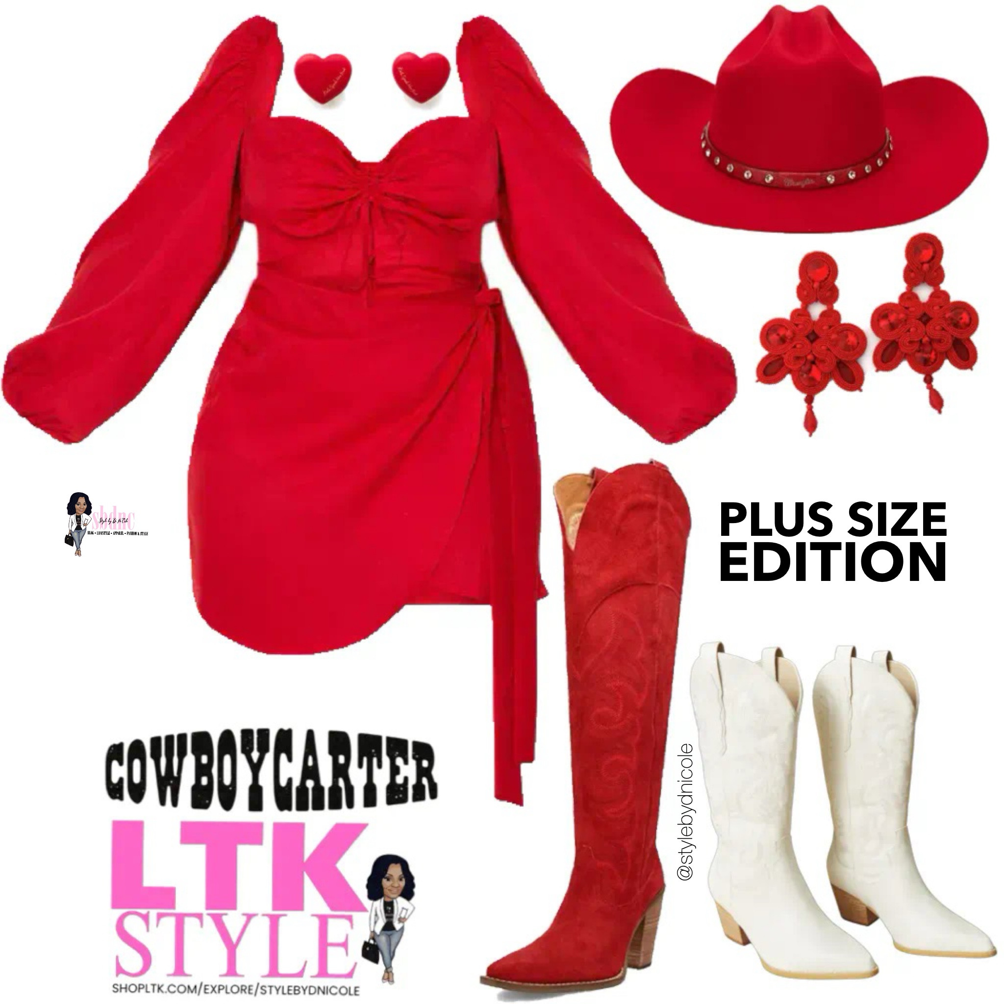 You'll look like such a sweetheart in this dolled up fit. 



#LTKParties #LTKPlusSize #LTKMidsize