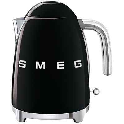 Smeg 50's Style Electric Kettle - 1.7L - Black | Best Buy Canada