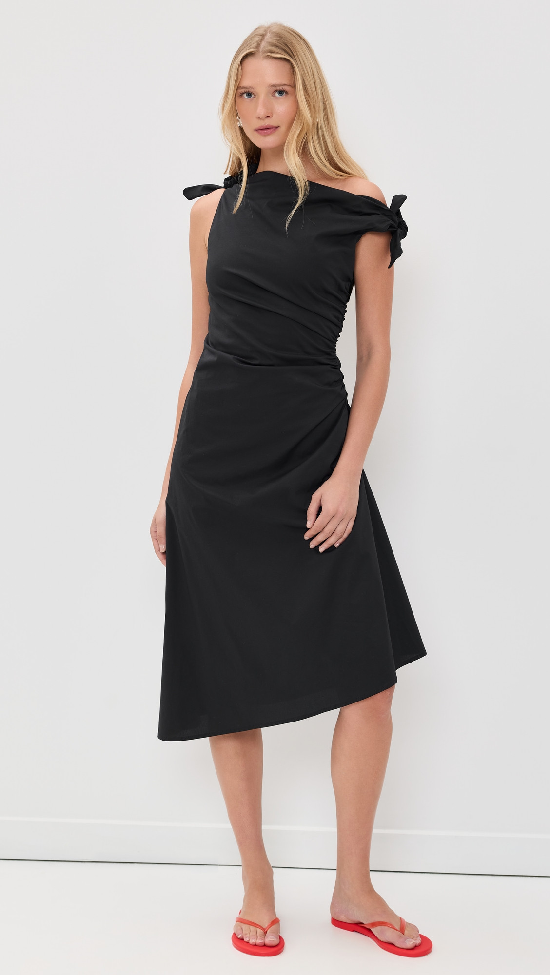 STAUD Bellaria Dress Black 4 | Shopbop