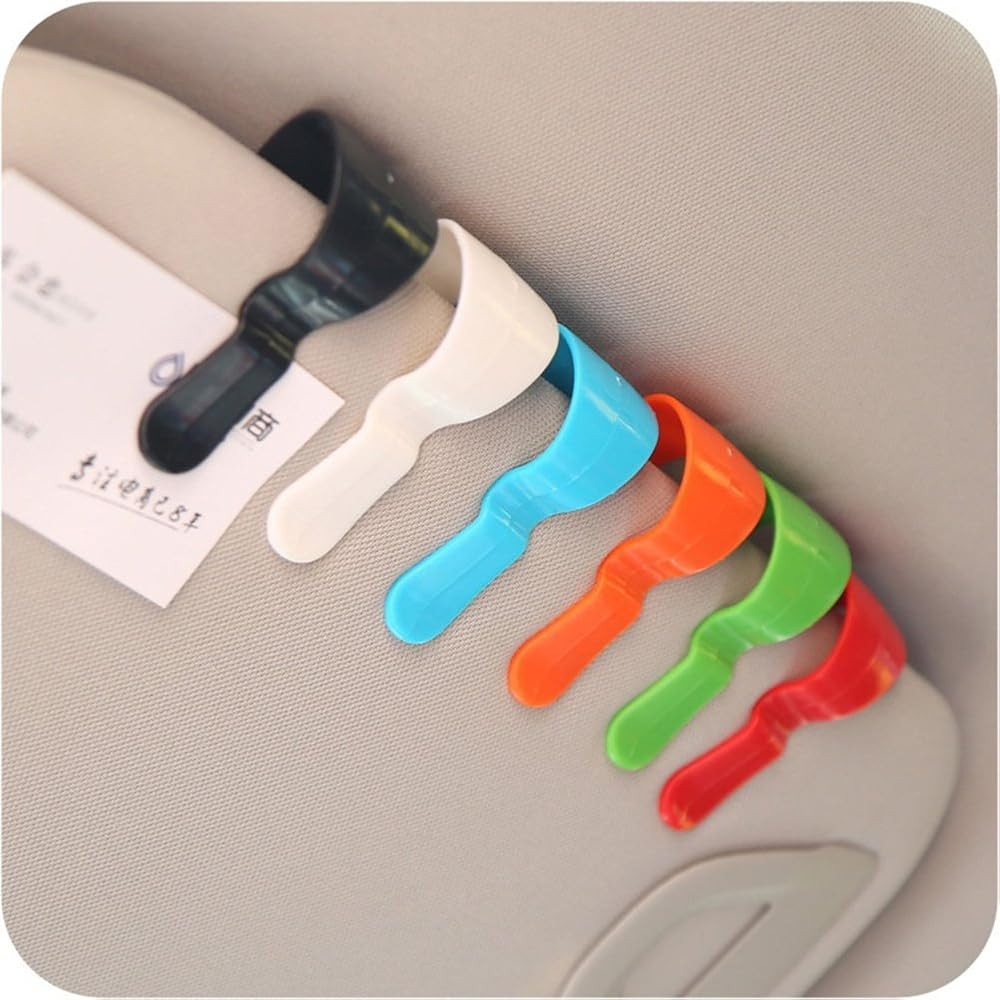 YOUNGFLY Sunglasses Holder for Car Visor, Leather Sunglasses Case with Lid, Magnetic Sunglass Org... | Amazon (US)