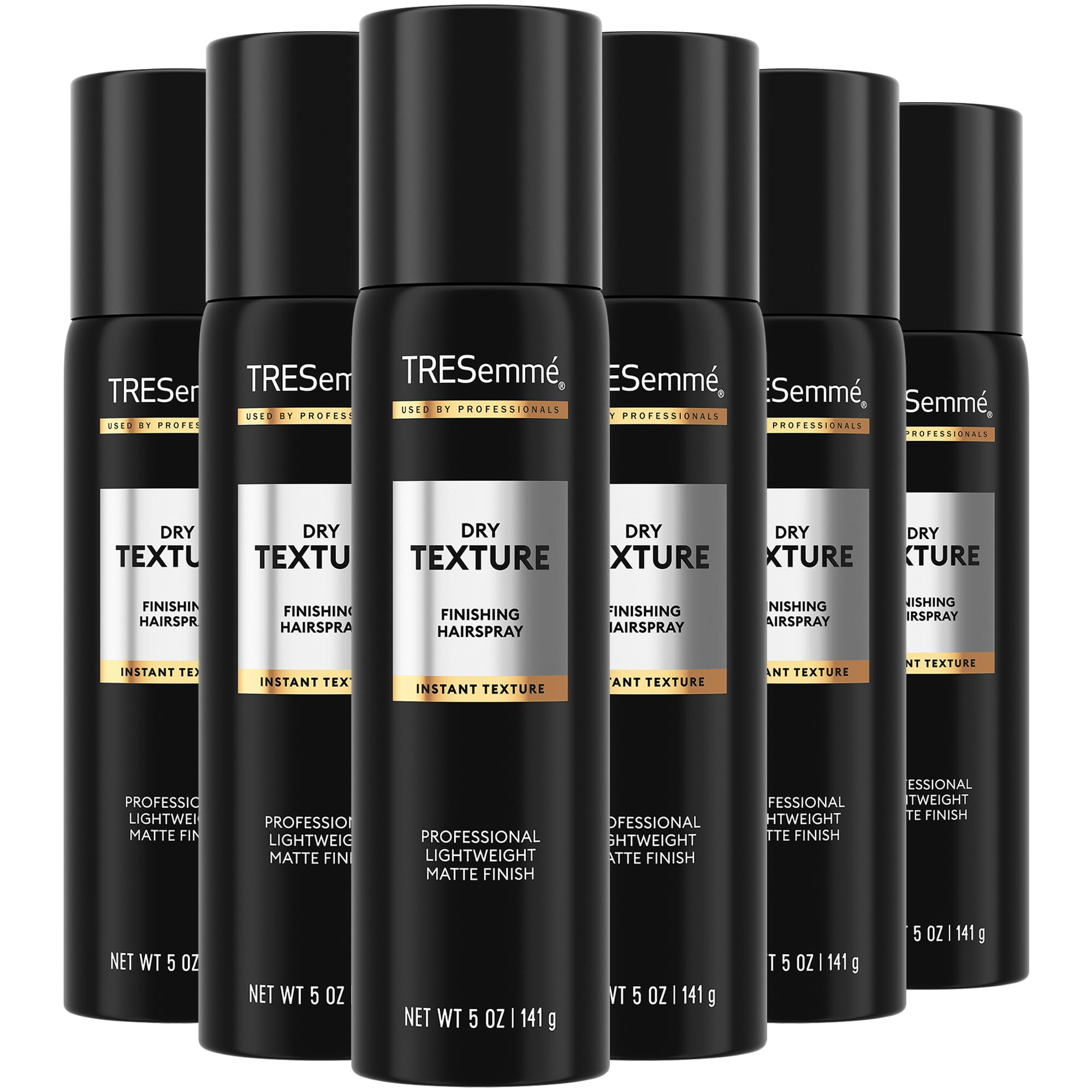 TRESemmé Dry Texture Finishing Spray 6-Pack – Matte Finish, Texturizing & Volumizing, 24H Humi... | Amazon (US)