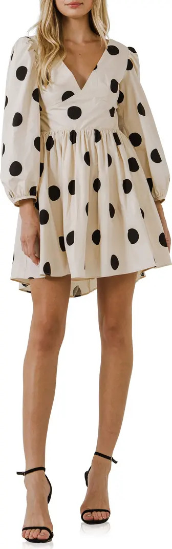 Dotted High-Low Dress | Nordstrom