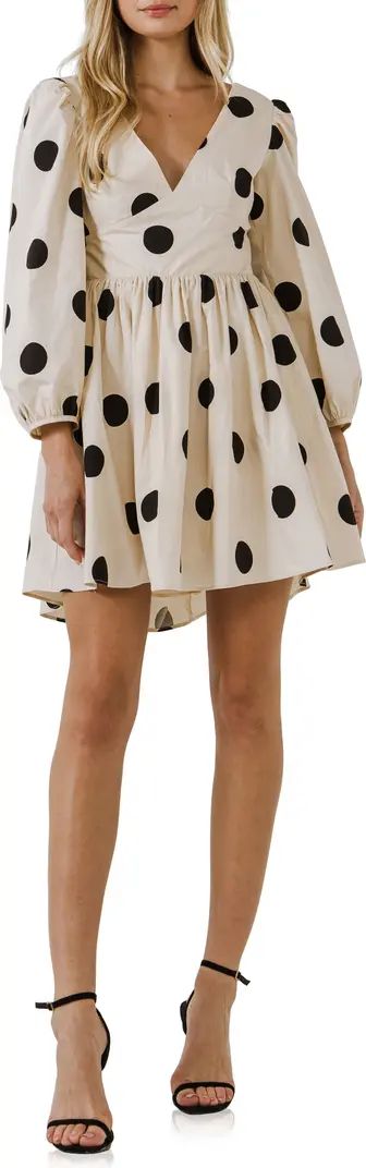 Dotted High-Low Dress | Nordstrom
