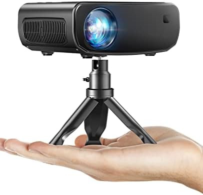 WiFi Projector for iPhone, ELEPHAS 2024 Upgraded Mini Projector with Tripod & Carry Bag, Full HD ... | Amazon (US)