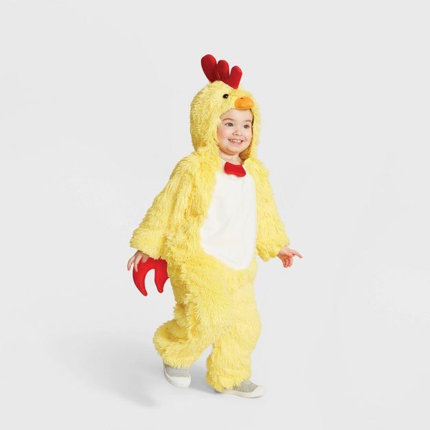Toddler Plush Chicken Halloween Costume Jumpsuit - Hyde & EEK! Boutique™ | Target