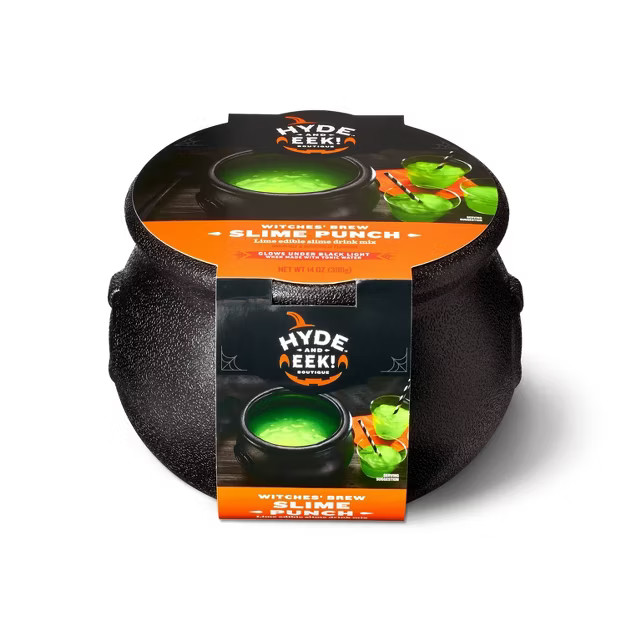 Halloween Witches Brew Green Slime Punch Drink Mix in Cauldron - 14oz - Hyde & EEK! Boutique™ | Target