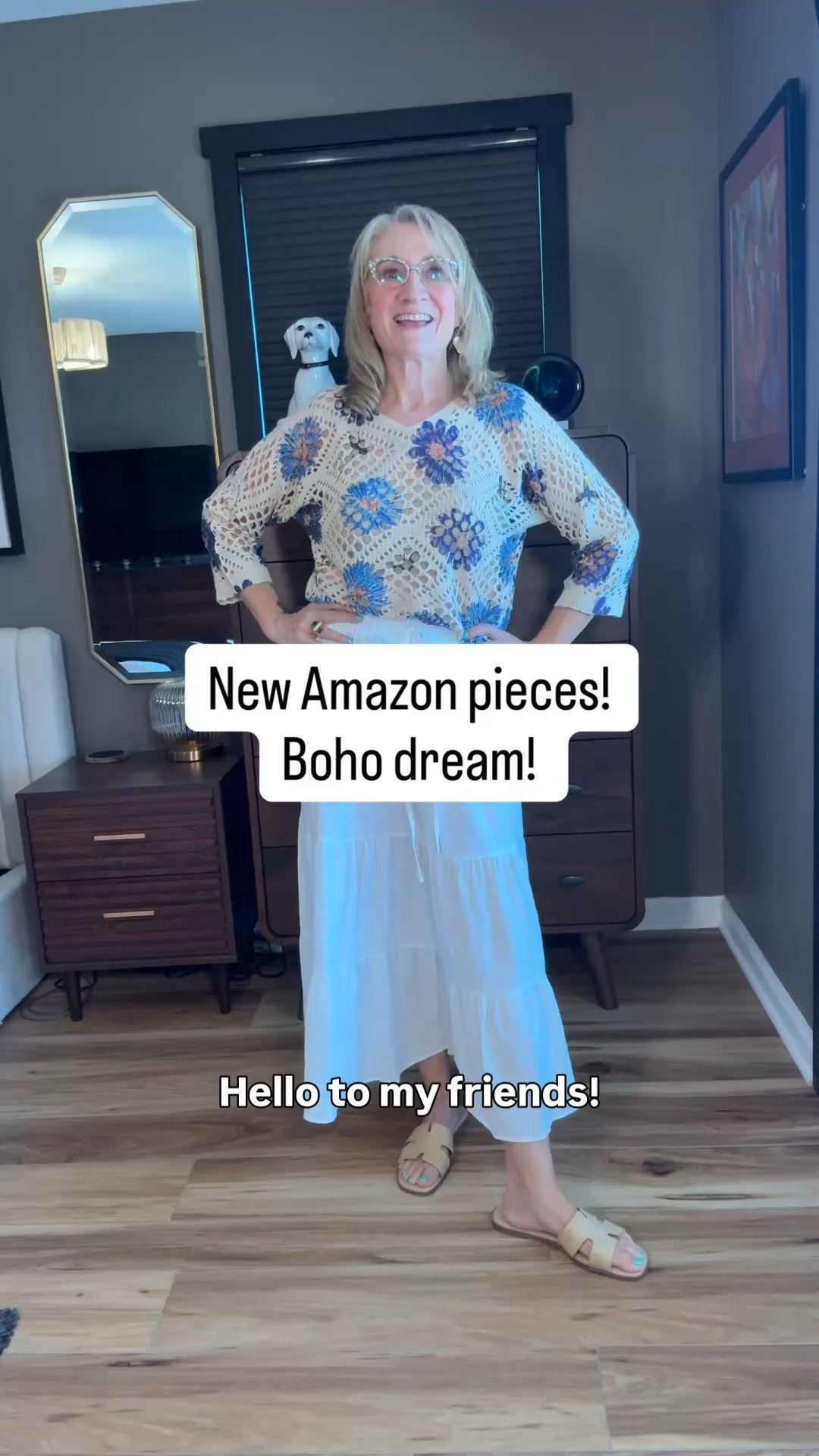 New Amazon items for an OOTD! So in love with this little boho sweater. Comment SHOP for the links. @verdusa_us #affordablefashion #bohostyle #summerootd #outfitinspo #fashionover50

#LTKootd #LTKOver40