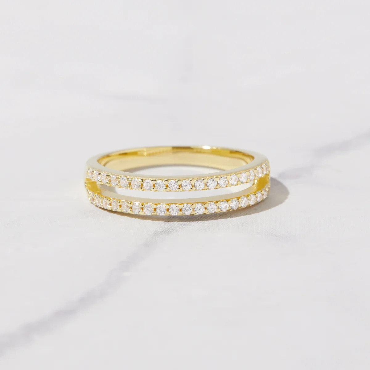 Double Band Ring | Sami Jewels