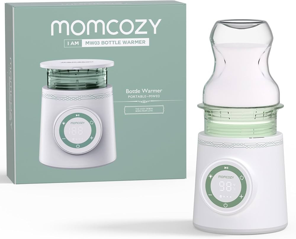 Momcozy Portable Bottle Warmer for Travel, Double Leak-Proof Travel Bottle Warmer with Fast Heati... | Amazon (US)