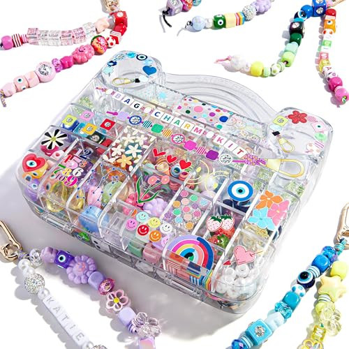 BaubleBar Ultimate DIY Bag Charm Kit | Oprah’s Favorite Things | Great for a Gift, Party, or Family Activity | Keychain Jewelry Making Kit with Beads | DIY Customizable Crafts for All Ages | Amazon (US)