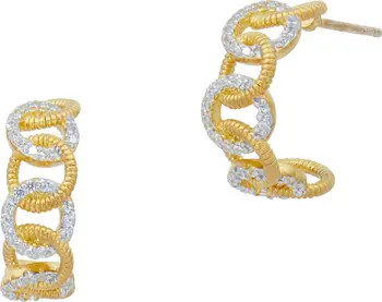 Shining Hope Chain Hoop Earrings | Nordstrom