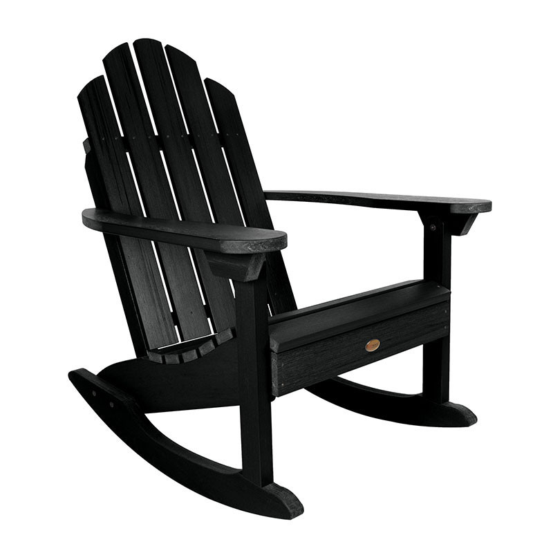 Adirondack Rocking Chair - Black | The Company Store | The Company Store