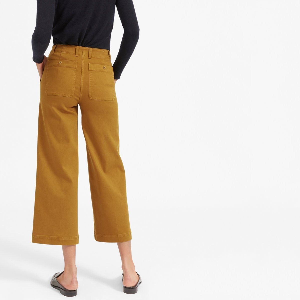 The Wide Leg Crop Utility Pant | Everlane