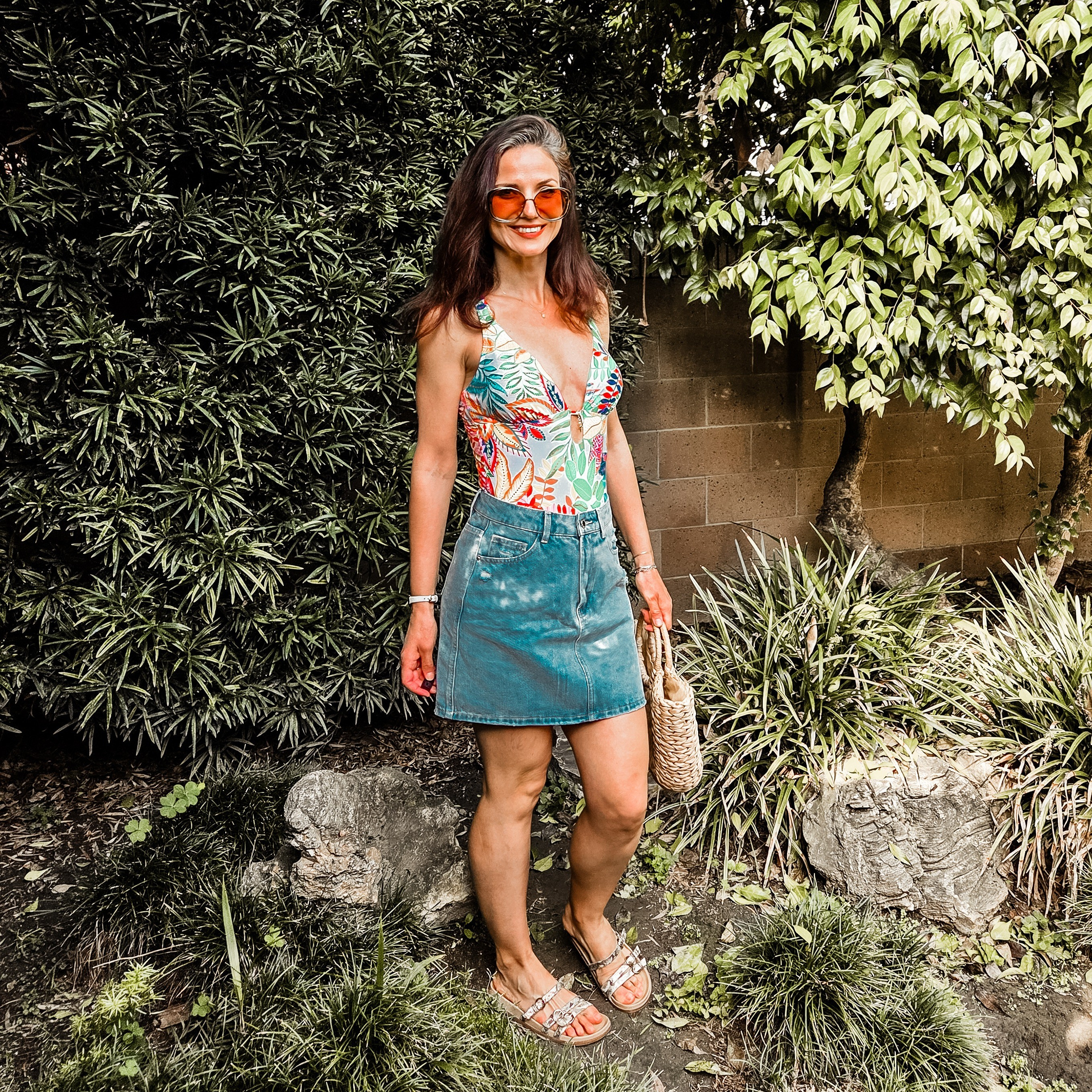 Beach vacation packing tip: bring pieces that do more. This swimsuit doubles as a top—just throw on a skirt and you’re instantly town-ready. Plus, the adjustable straps (so rare!) make it flattering for every torso length.

#LTKOver40 #LTKTravel #LTKTall