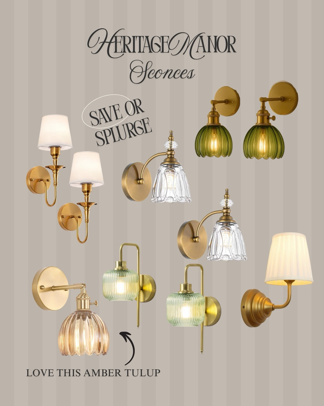Save or splurge 📢
These sconces and statement light fixtures are too good not to share! 

#LTKHome