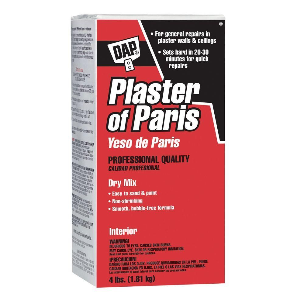 Plaster of Paris 4 lbs. White Dry Mix | The Home Depot