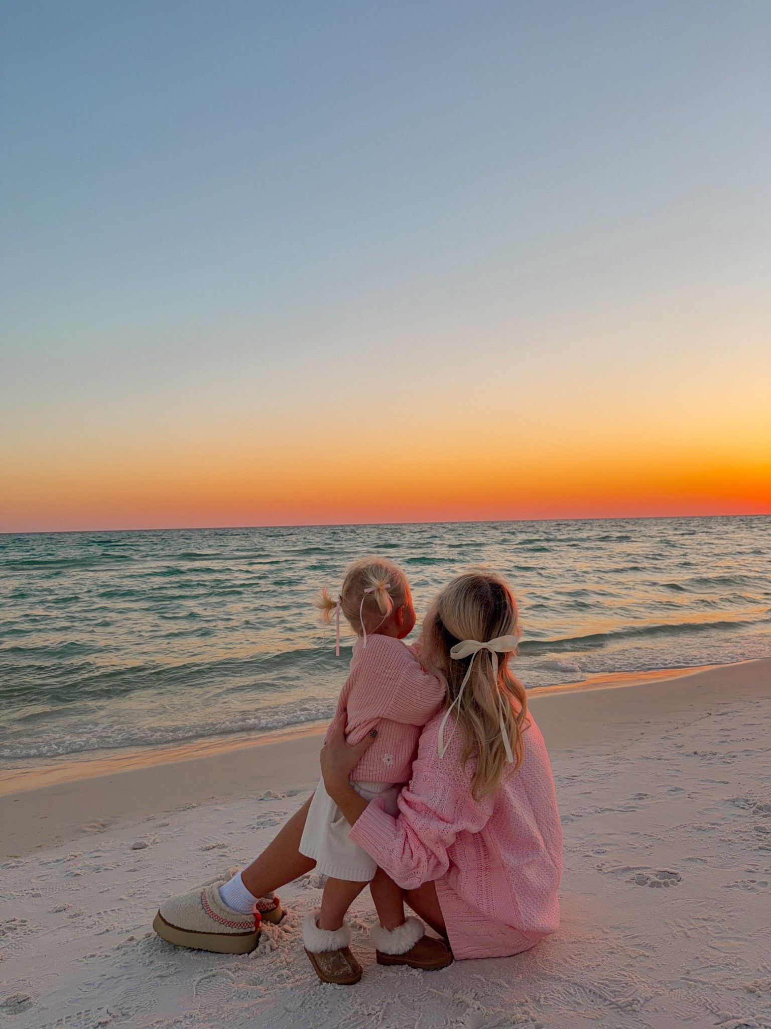 Cute and cozy matching mom and toddler girl outfit for fall!! Matching shoes and matching pink sweaters from Amazon 

#LTKBaby #LTKKids #LTKSeasonal