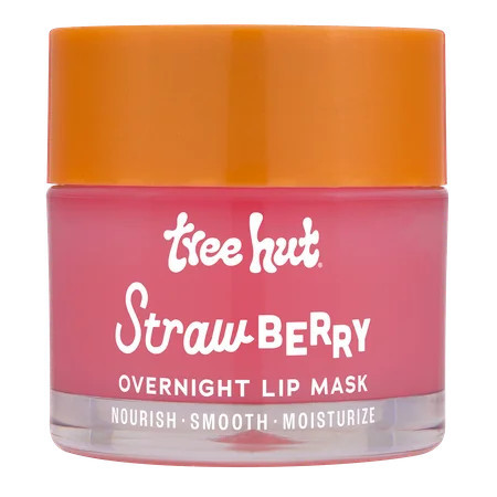 Tree Hut Strawberry Hydrating Overnight Lip Mask, 0.6 oz | Walmart (US)