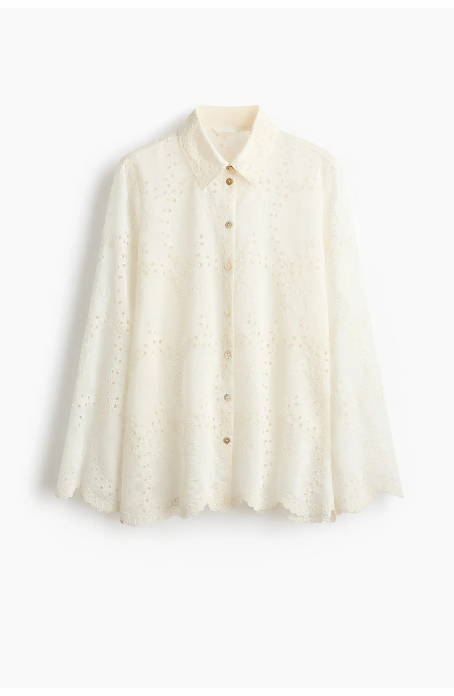 H&M Broderie Anglaise Shirt | Nordstrom | Nordstrom