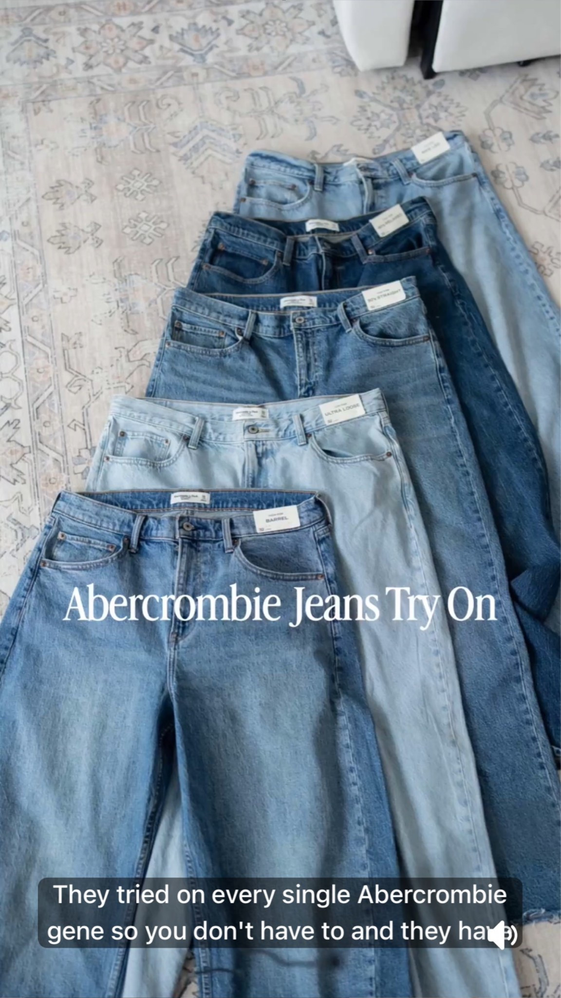The ultimate Abercrombie jeans try-on 👖 Breaking down the best fits, washes and styles to make finding your perfect pair so much easier for fall.

Abercrombie jeans, denim try on, women’s jeans, fall denim, straight leg jeans, wide leg jeans, everyday denim, fall outfits, denim guide, Abercrombie denim

#LTKvlog #LTKU #LTKMidsize