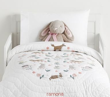 Ramona Toddler Quilt | Pottery Barn Kids